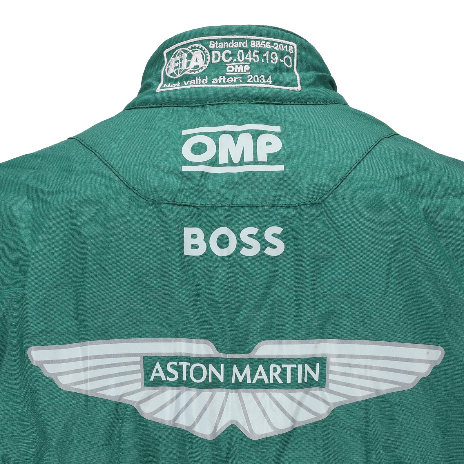 Lance Stroll Signed 2024 Aston Martin Aramco Formula One Team Grand Prix Used Suit - US GP