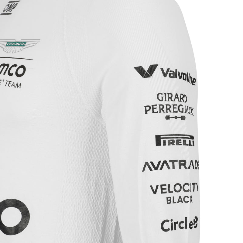 Lance Stroll Signed 2024 Aston Martin Aramco Formula One Team Race Worn Nomex - USA GP