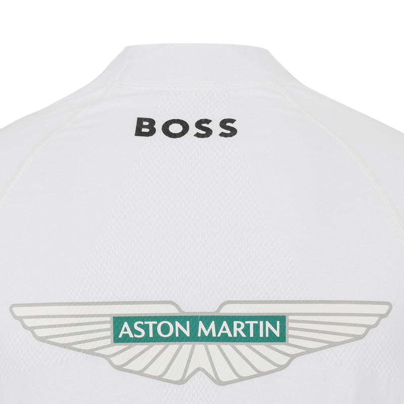 Lance Stroll Signed 2024 Aston Martin Aramco Formula One Team Race Worn Nomex - USA GP