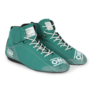 Lance Stroll 2024 Aston Martin Aramco F1® Team race boots from the Chinese Grand Prix, authentic Formula 1 race-worn memorabilia and collector display