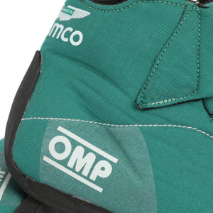 2024 Lance Stroll Aston Martin Aramco F1® Team Chinese GP race boots, authentic race-worn Formula 1 memorabilia for collectors
