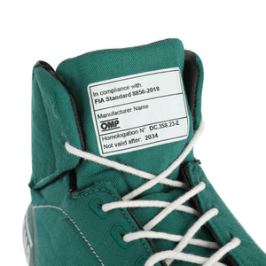 Lance Stroll 2024 Aston Martin Aramco F1® Team race-worn boots from the Chinese Grand Prix, premium Formula 1 collector memorabilia