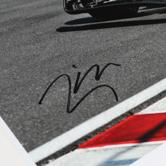 Lance Stroll 2025 Aston Martin Aramco Signed Photo - Canadian GP