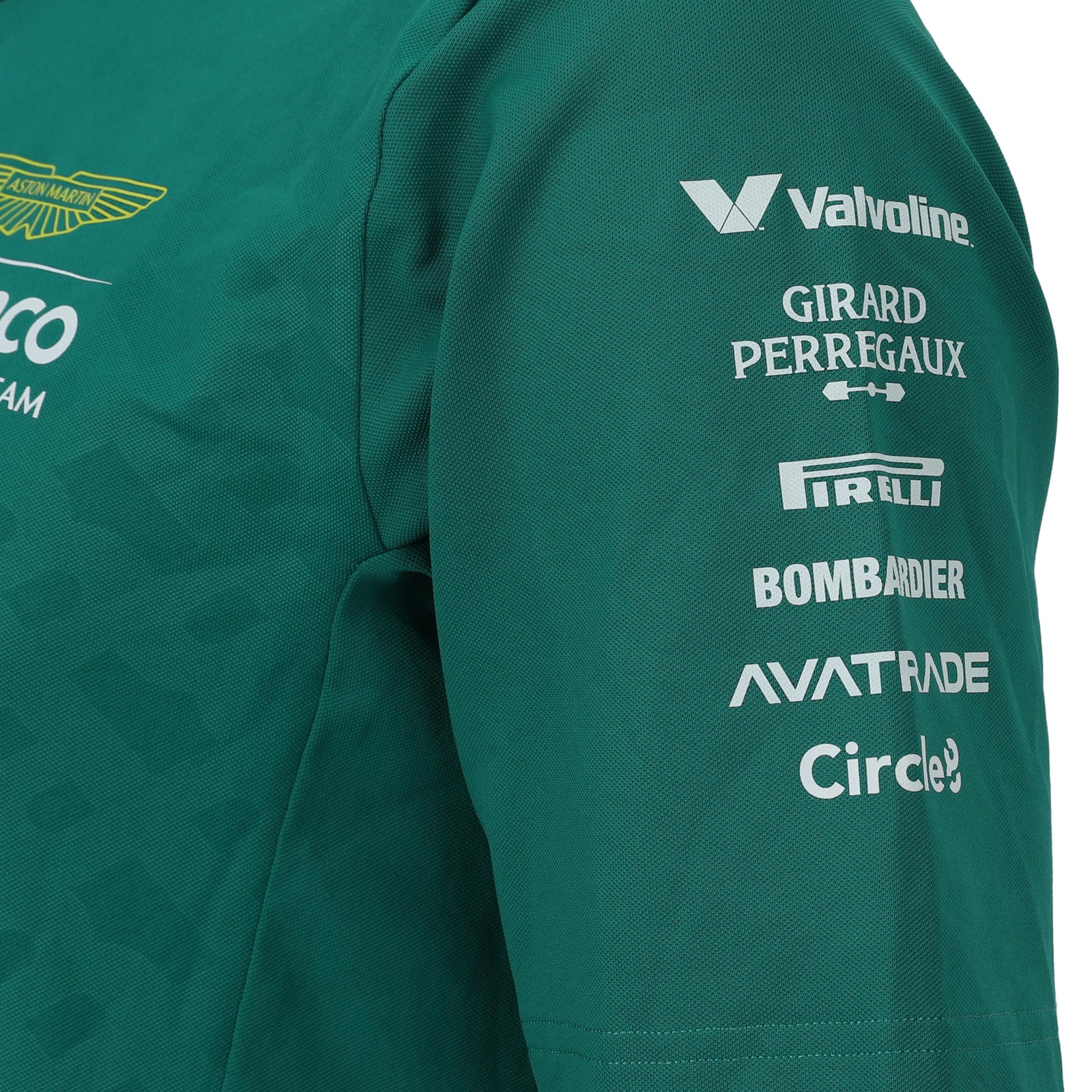 Lance Stroll Signed 2025 Aston Martin Aramco Formula One Team T-Shirt