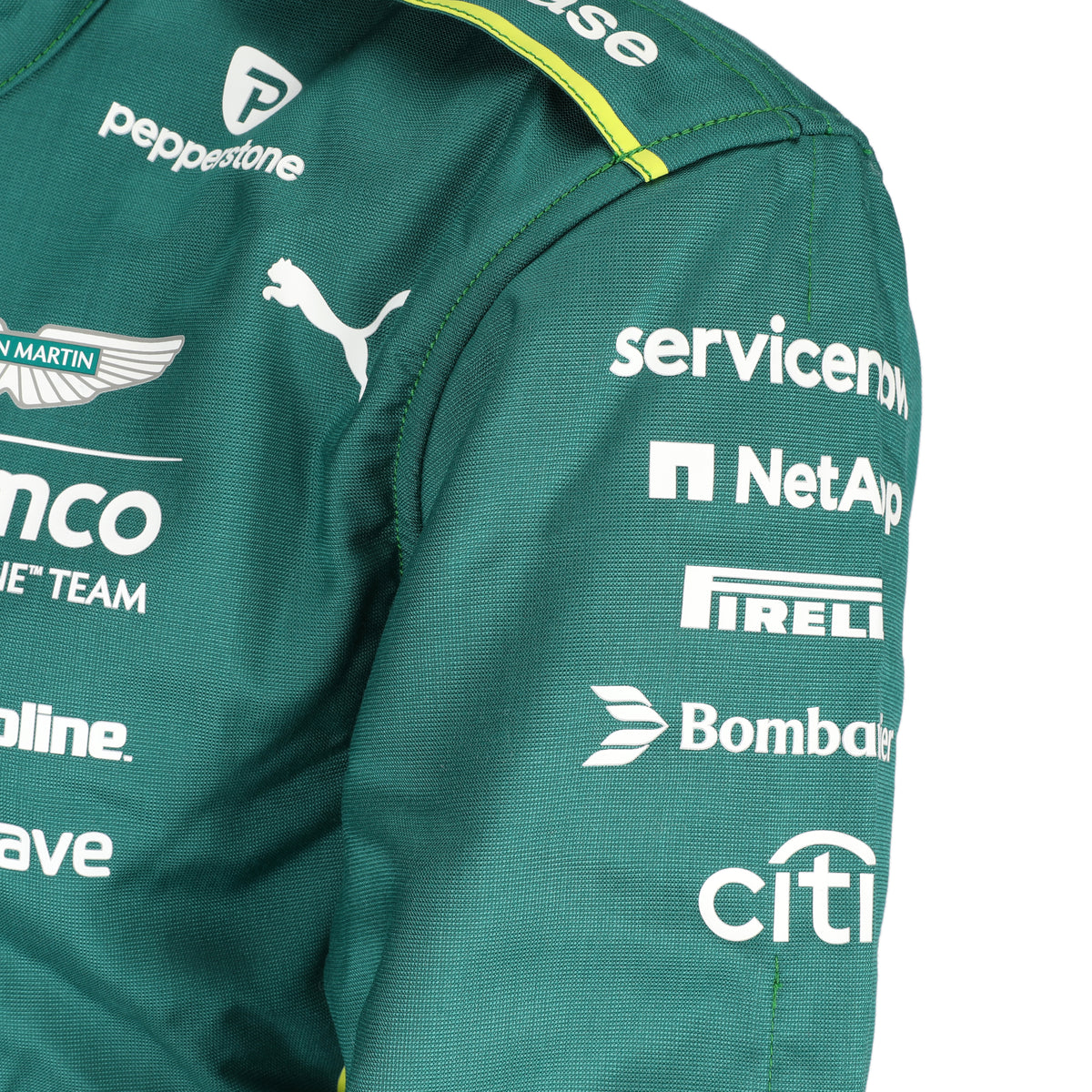 The Austin Auction LOT 005 - Lance Stroll 2025 Un-Signed Un-Used Aston Martin Aramco F1 Team Suit