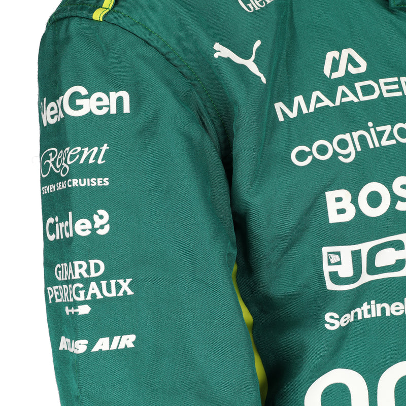 Aston Martin Aramco Formula 1 Lance Stroll 2025 British GP race suit collector piece