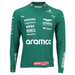 Lance Stroll 2025 Aston Martin Aramco Formula One Team race Nomex authentic Formula 1 memorabilia