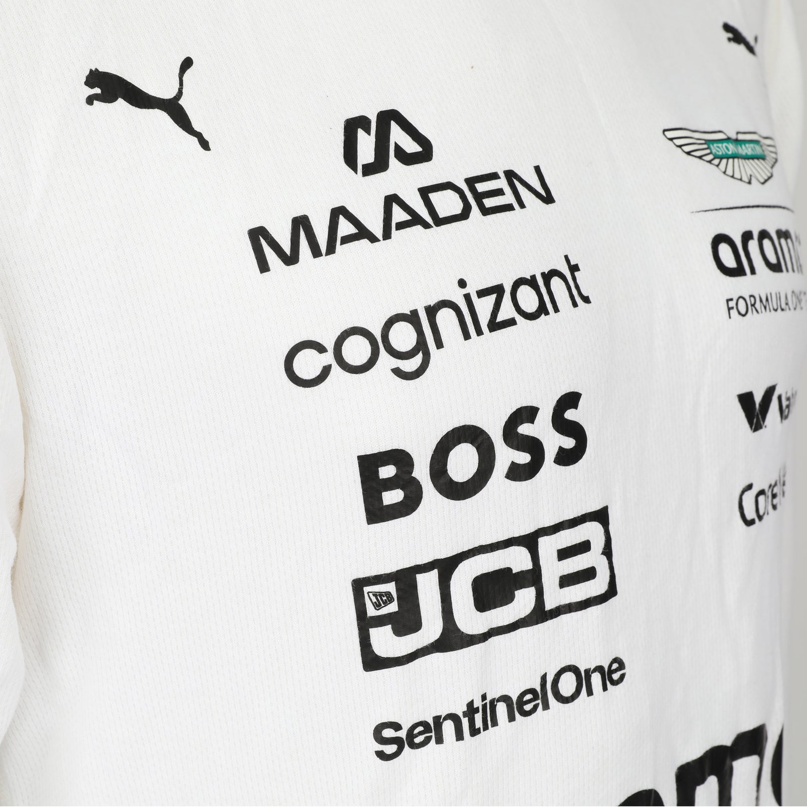Auction LOT 054 - Lance Stroll 2025 Aston Martin Aramco Formula One Team Nomex - British GP
