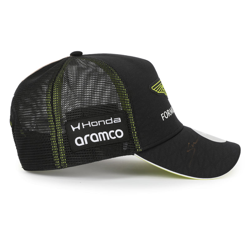 Lance Stroll 2026 Signed Aston Martin Aramco F1 Team Cap