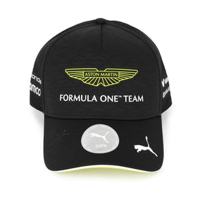 Lance Stroll 2026 Signed Aston Martin Aramco F1 Team Cap