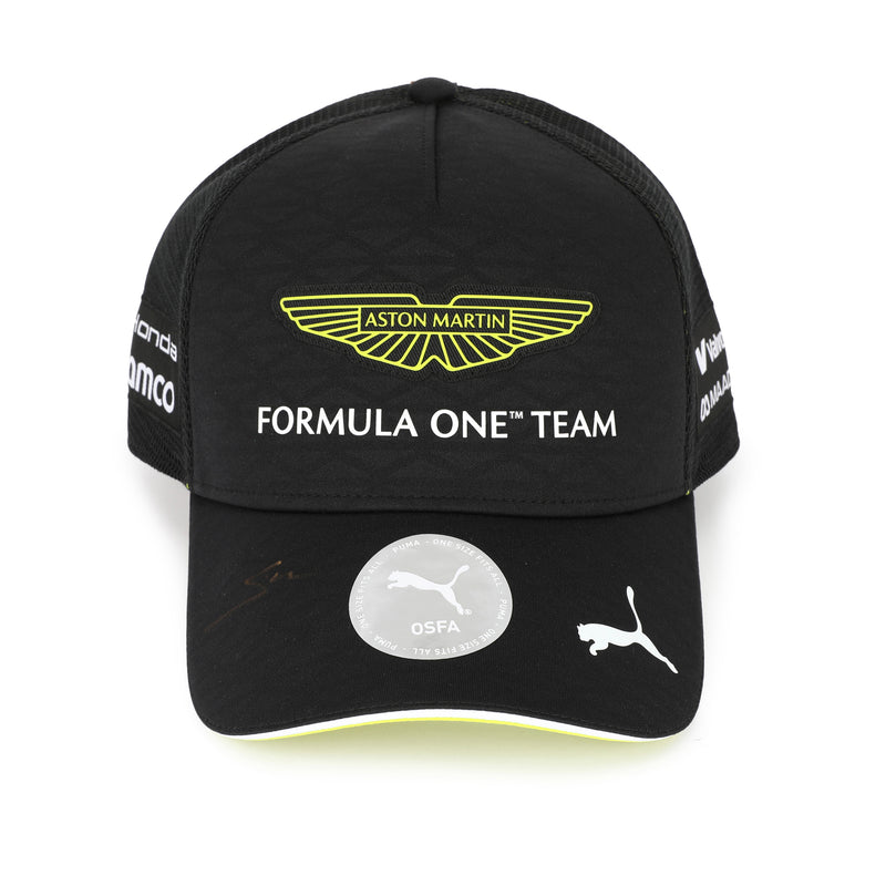 Lance Stroll 2026 Signed Aston Martin Aramco F1 Team Cap