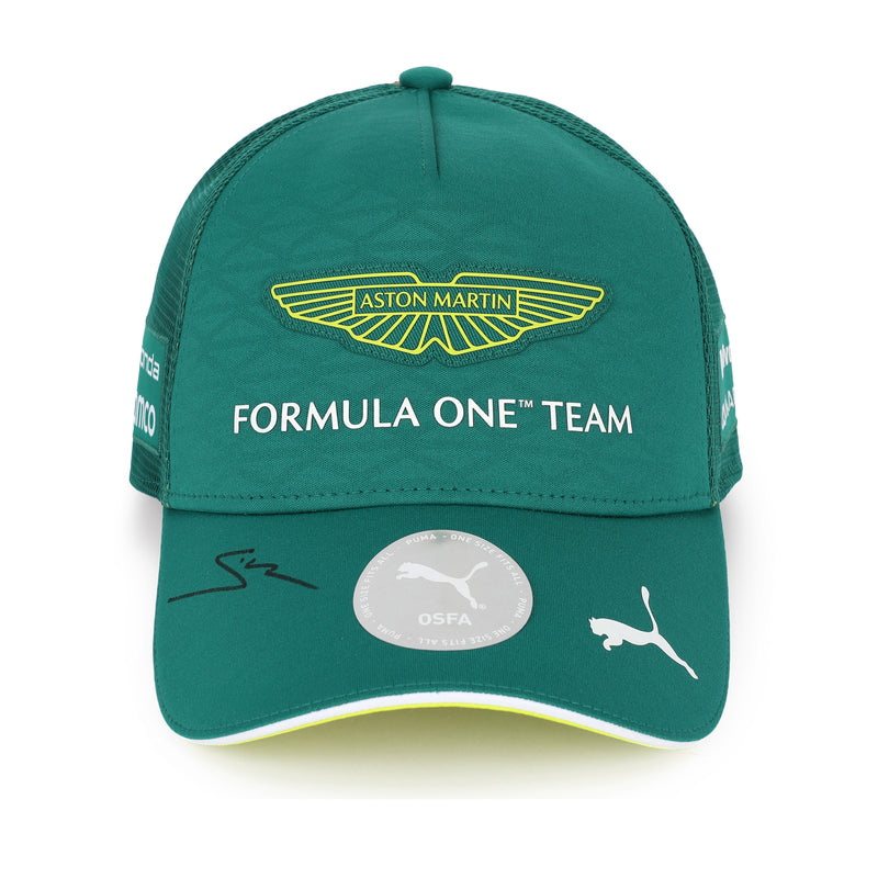 Lance Stroll 2026 Signed Aston Martin Aramco F1 Team Cap - Green