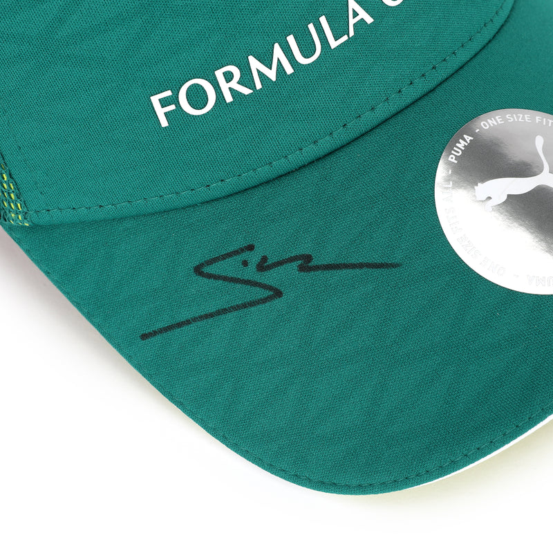 Lance Stroll 2026 Signed Aston Martin Aramco F1 Team Cap - Green