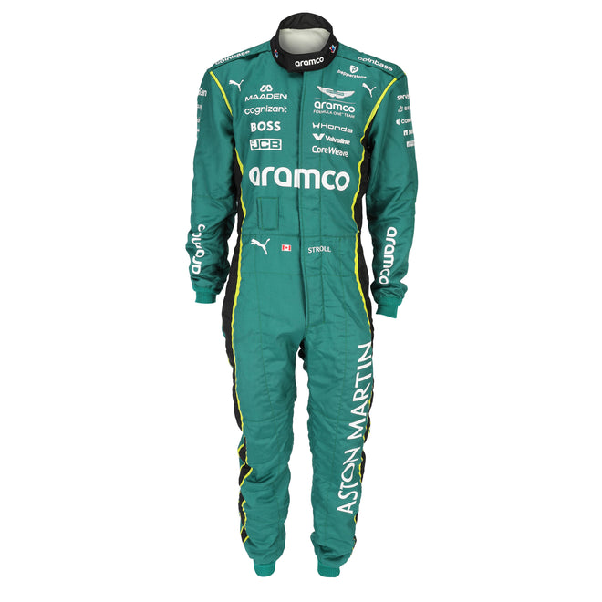 Season Launch LOT 050 - Lance Stroll 2026 Aston Martin Suit - Bahrain First Test