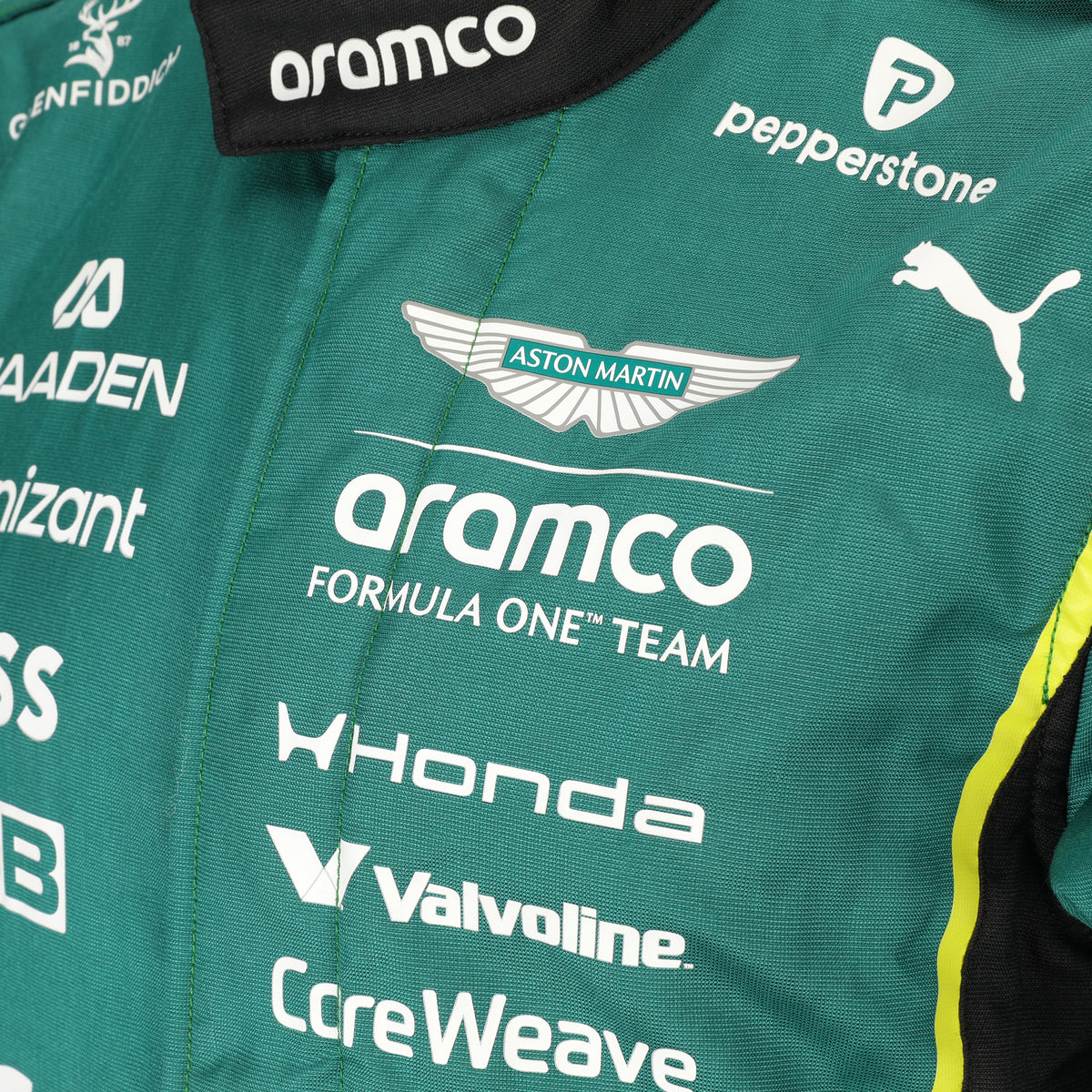 The Austin Auction LOT 083 - Lance Stroll Un-Signed 2026 Grand Prix Used Suit- Spanish GP
