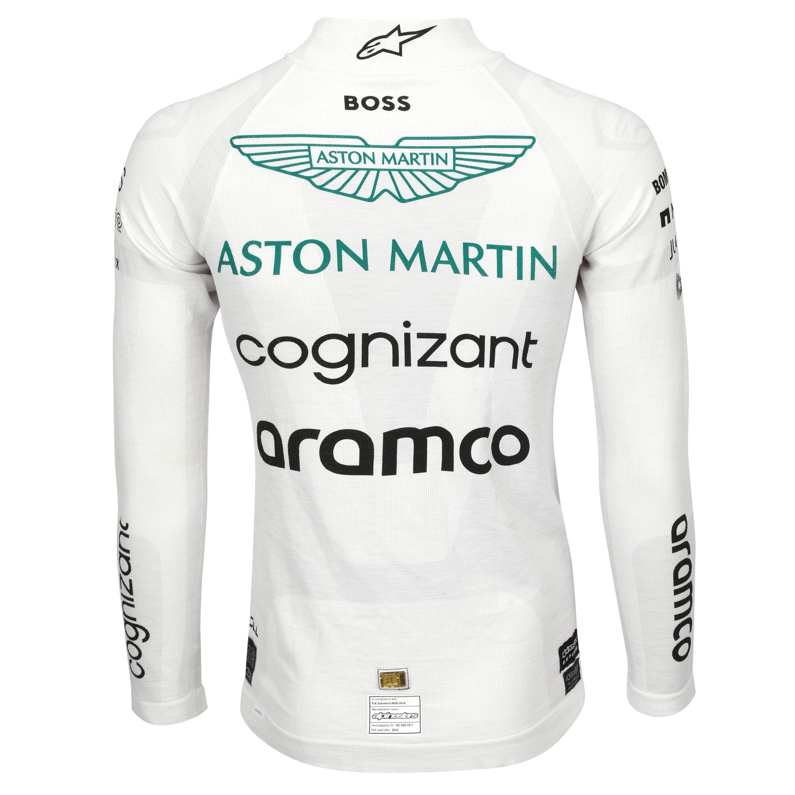 Auction LOT 035 - Lance Stroll 2023 Aston Martin Aramco Formula One Team Race Nomex