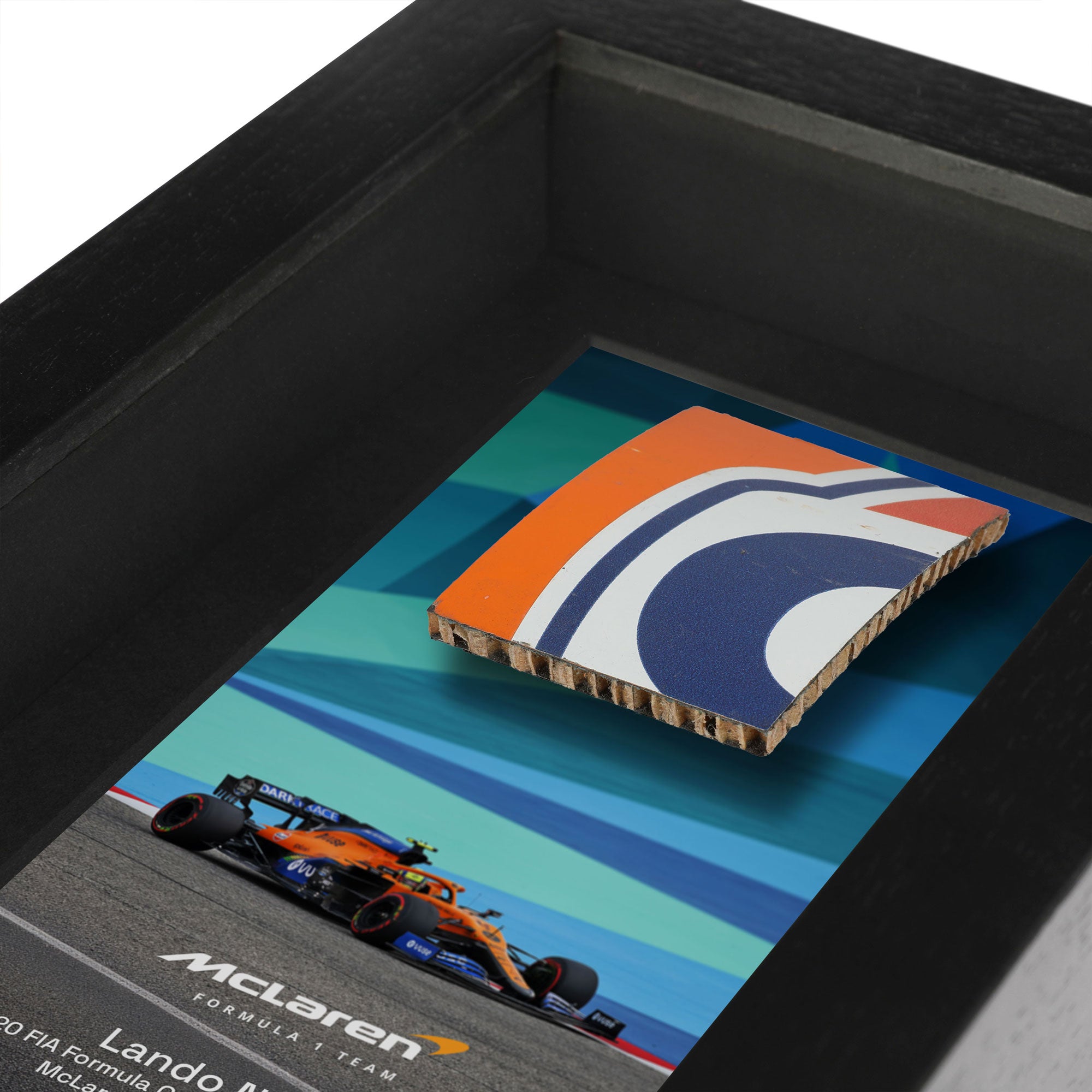 Limited Edition Lando Norris 2020 McLaren F1 Team Desktop Bodywork & Photo