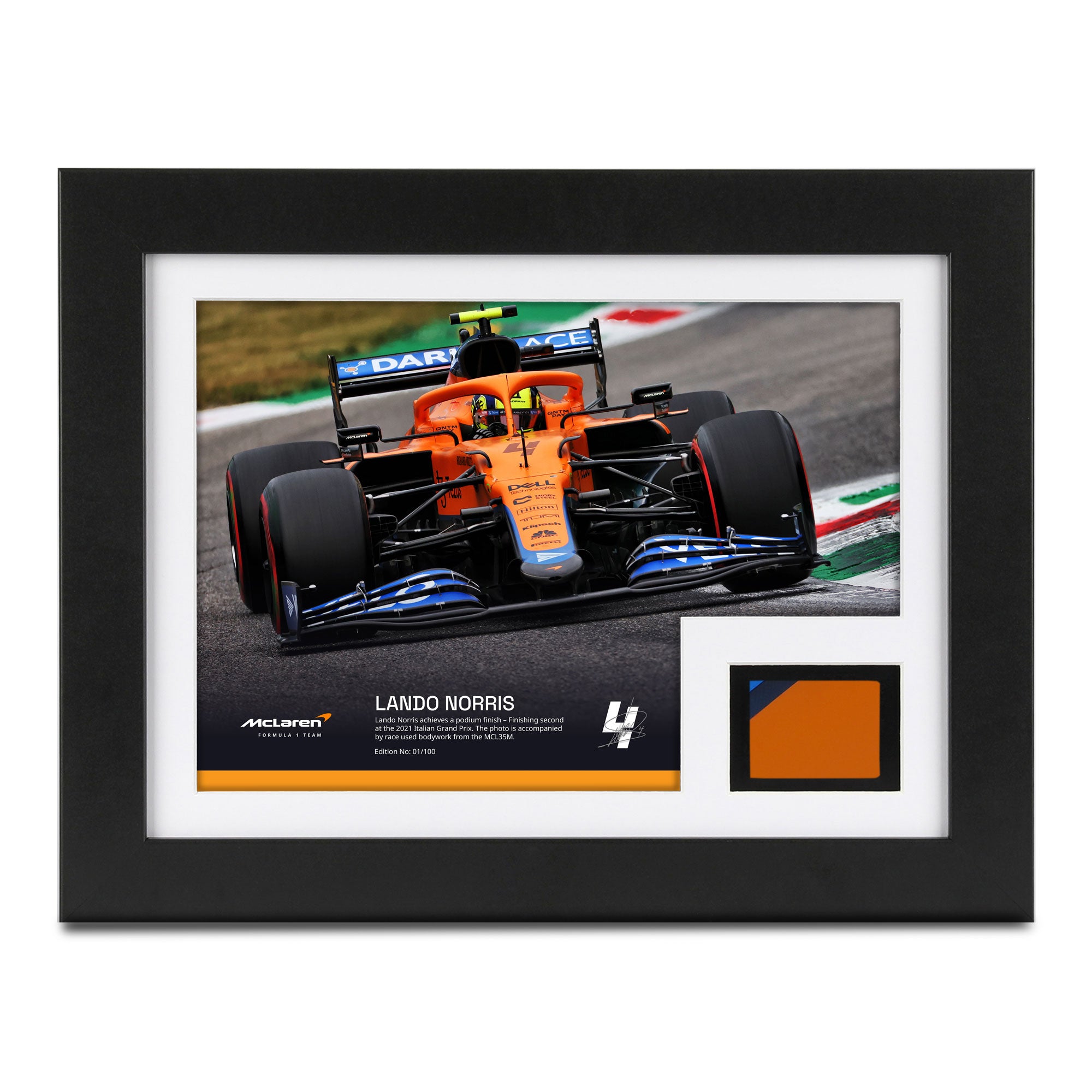 Lando Norris 2021 Bodywork & Photo – Italian GP