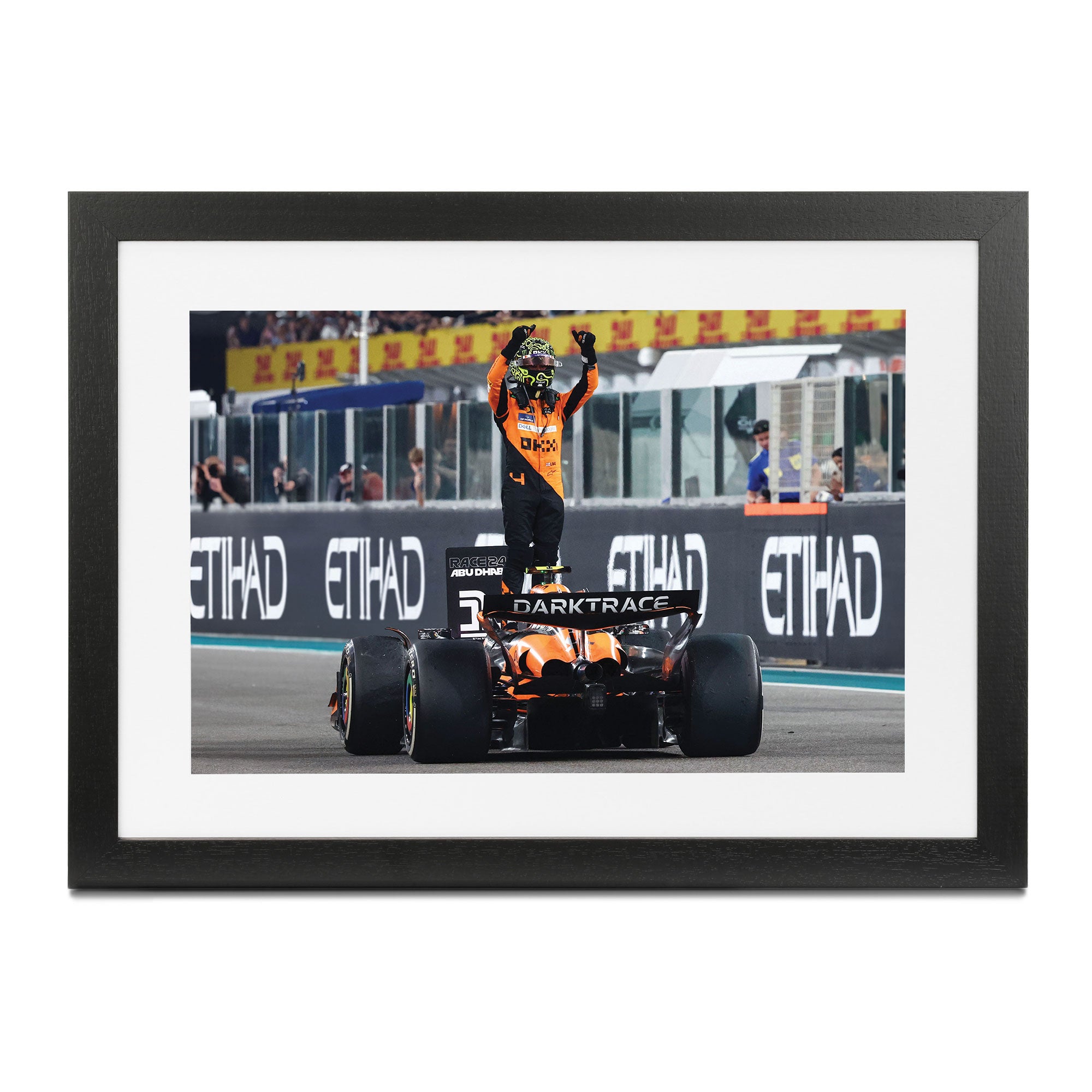 Lando Norris 2024 McLaren F1 Team Print - Abu Dhabi GP