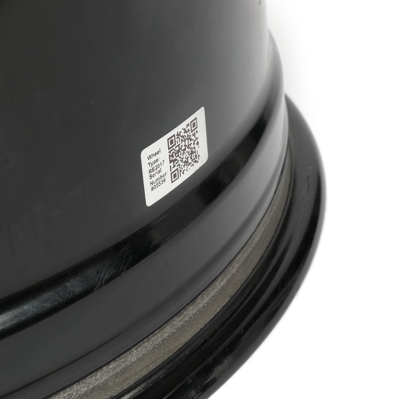 McLaren Formula 1 Team Lando Norris rear wheel rim table race-used US GP display item