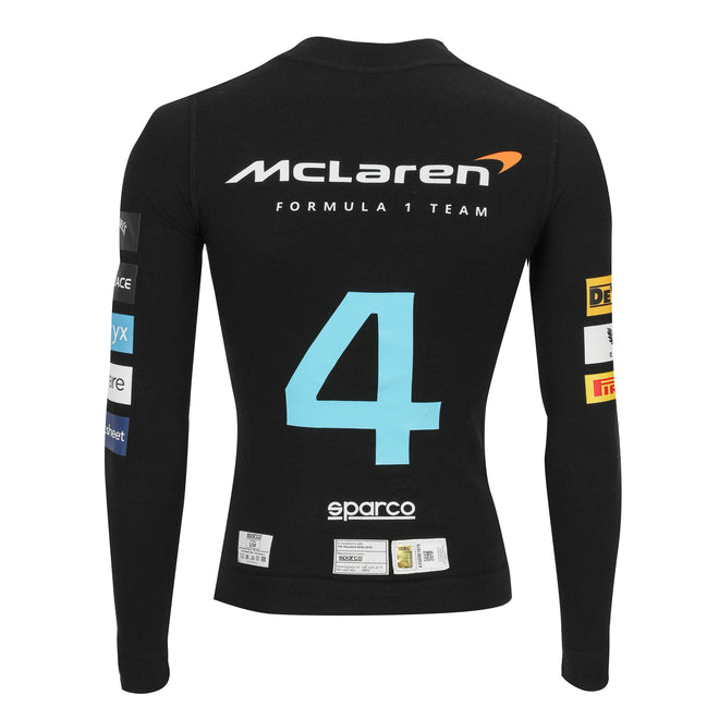 Season Launch LOT 005 - Lando Norris 2023 McLaren Nomex – Canadian GP Qualifying Used Signed