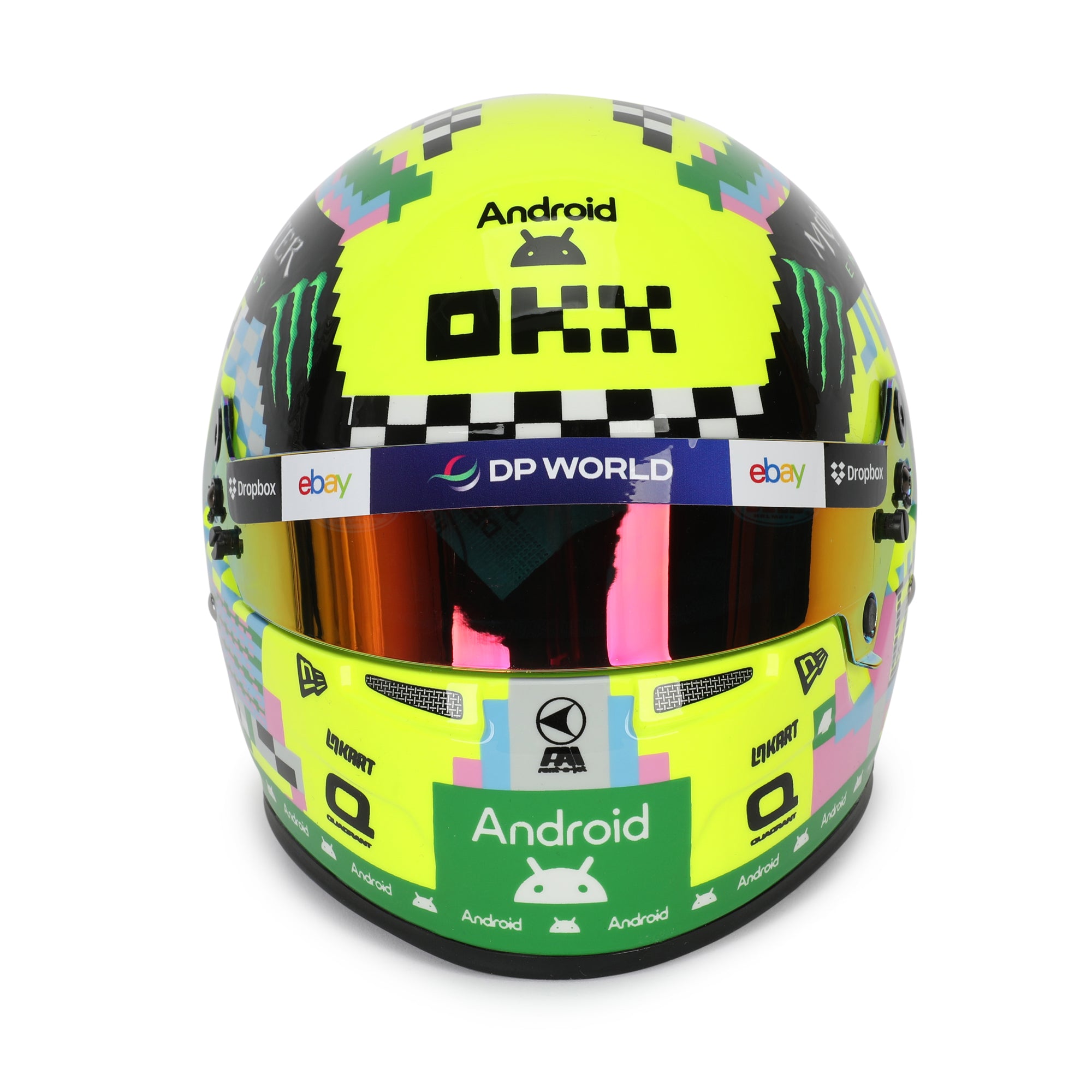 Lando Norris 2024 1:2 Scale Helmet - Silverstone Edition