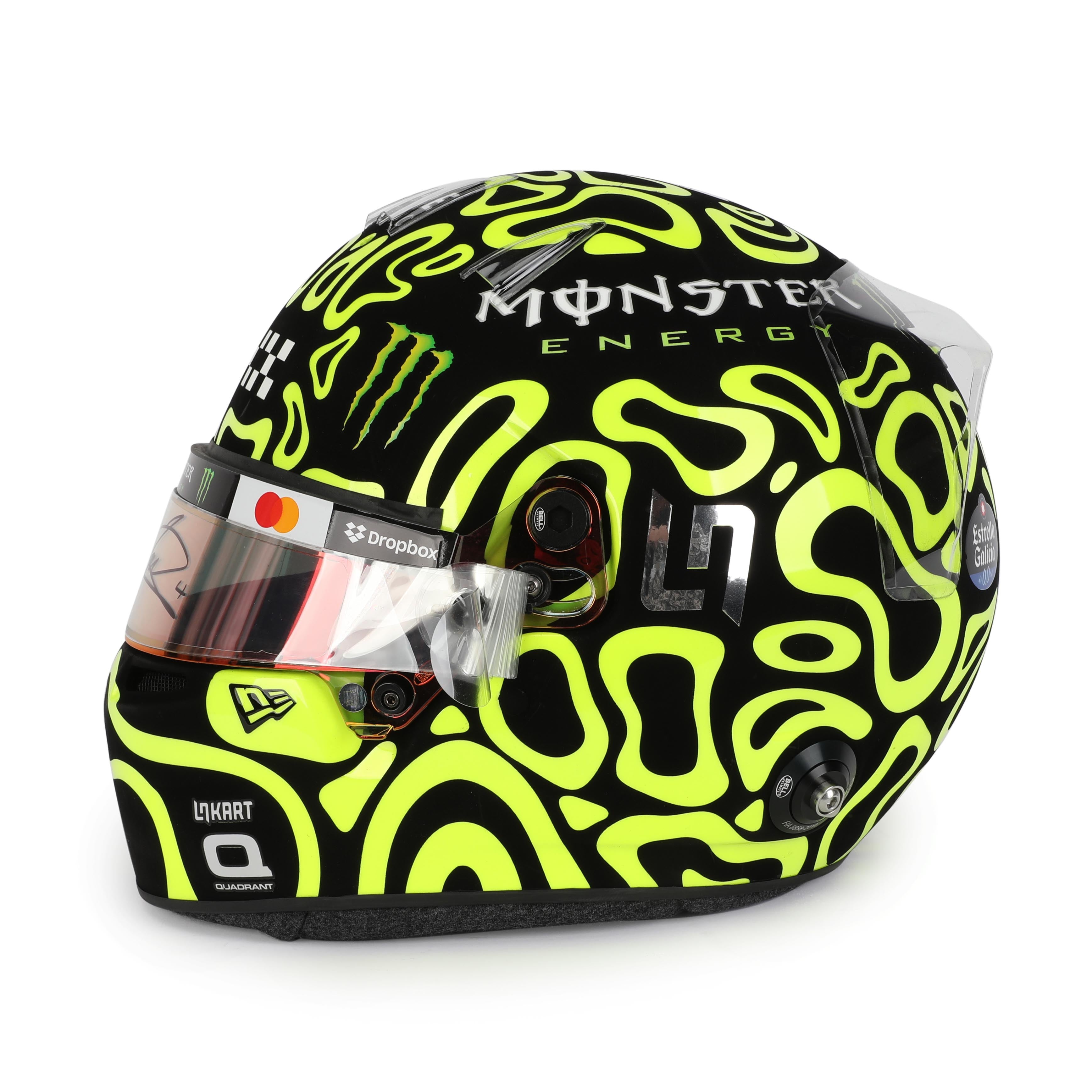 Lando Norris 2024 Signed Replica Helmet - Las Vegas GP