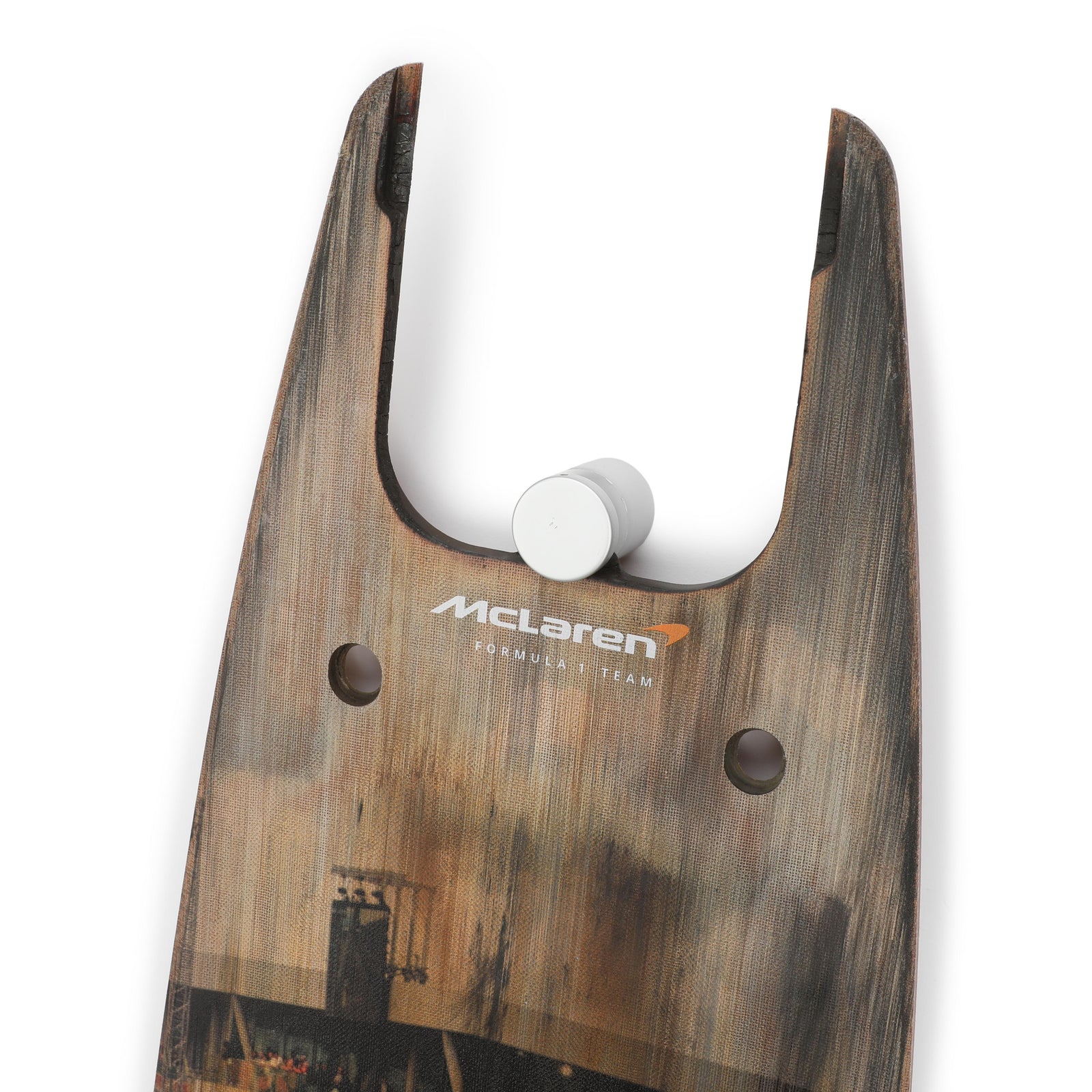 Lando Norris 2024 McLaren Formula One Team Grand Prix Used Front Skid Plank Wall Art - Canadian