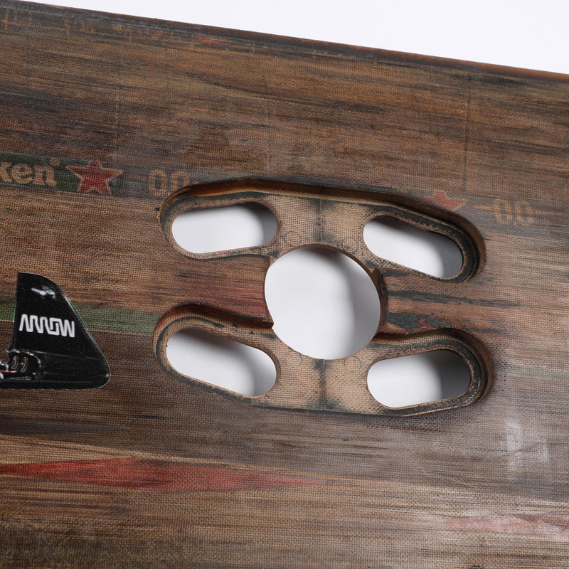 Lando Norris 2024 McLaren Formula One Team Grand Prix Used Rear Skid Plank Wall Art - Hungary