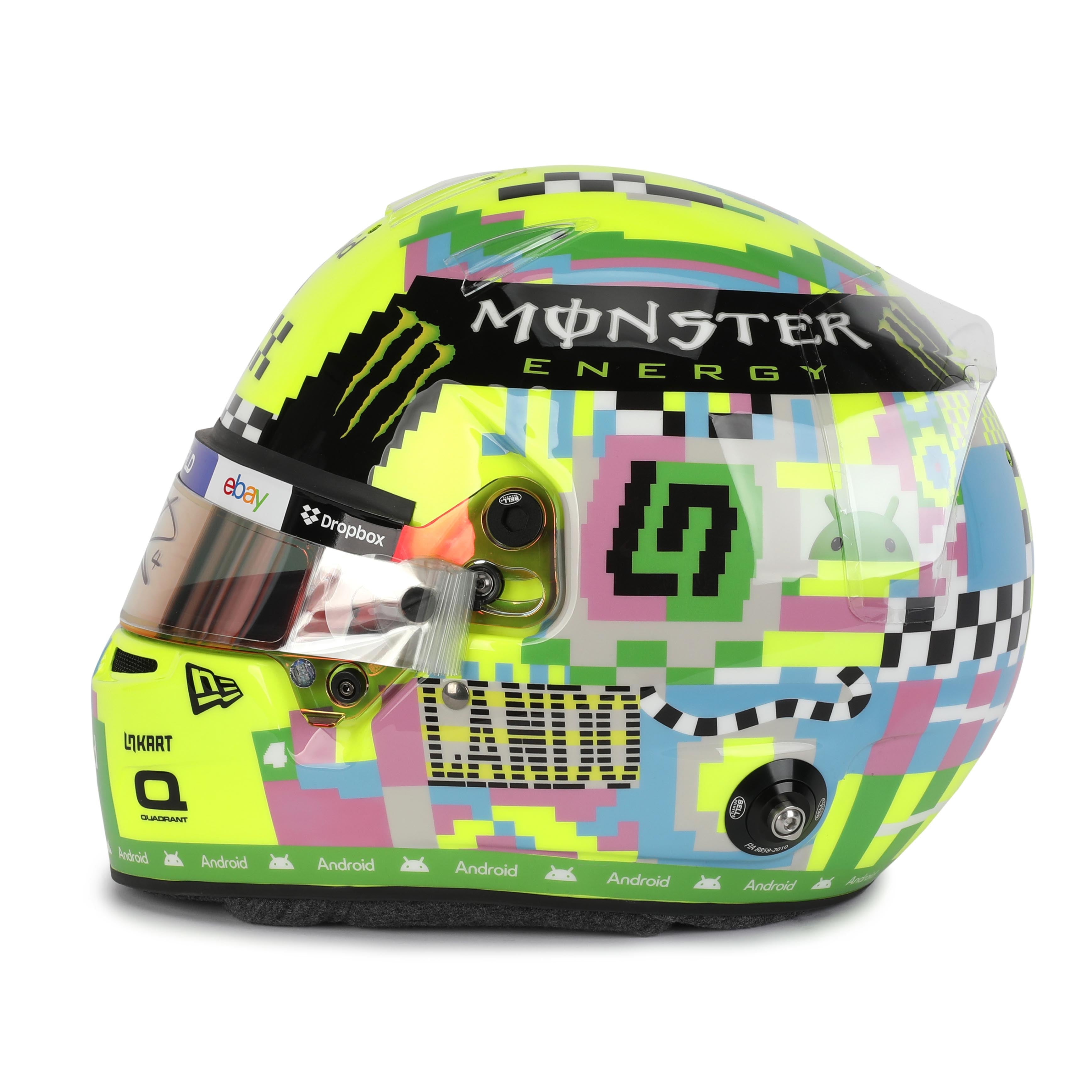 Lando Norris 2024 Signed Replica Helmet - British GP