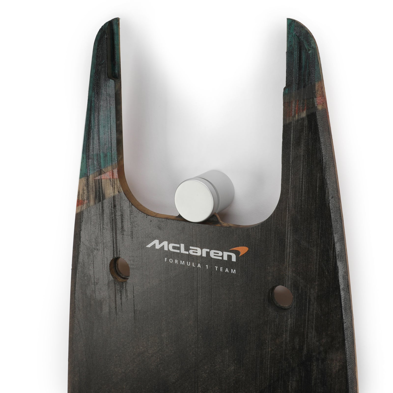 Lando Norris 2024 McLaren Formula One Team Grand Prix Used Front Skid Plank Wall Art - Miami GP