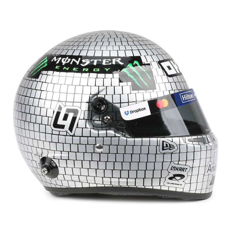 Lando Norris 2025 ‘Disco Ball’ 1:2 Scale Helmet – Miami GP Edition
