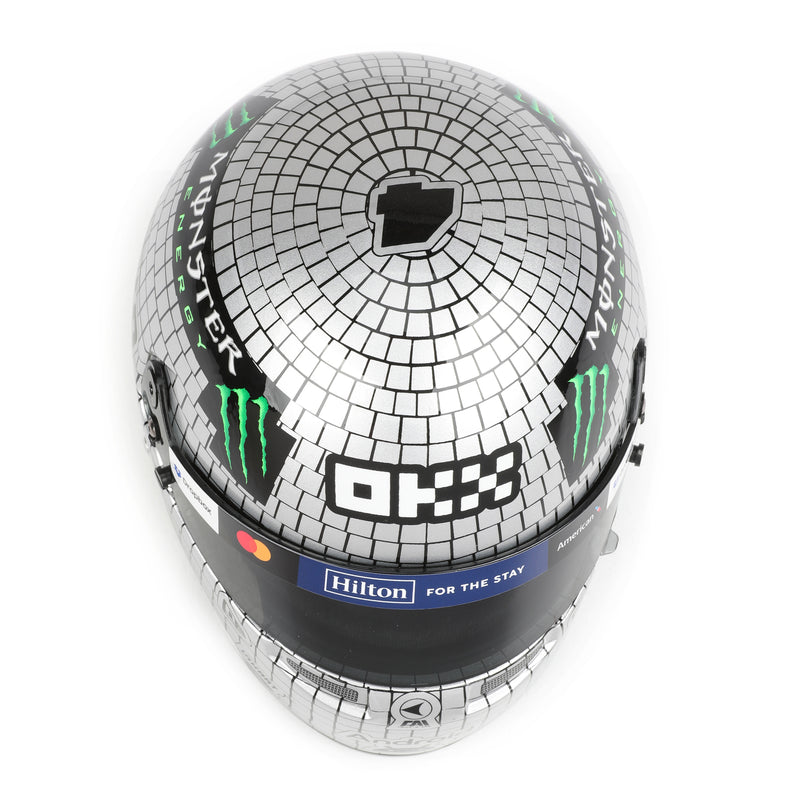 Lando Norris 2025 ‘Disco Ball’ 1:2 Scale Helmet – Miami GP Edition