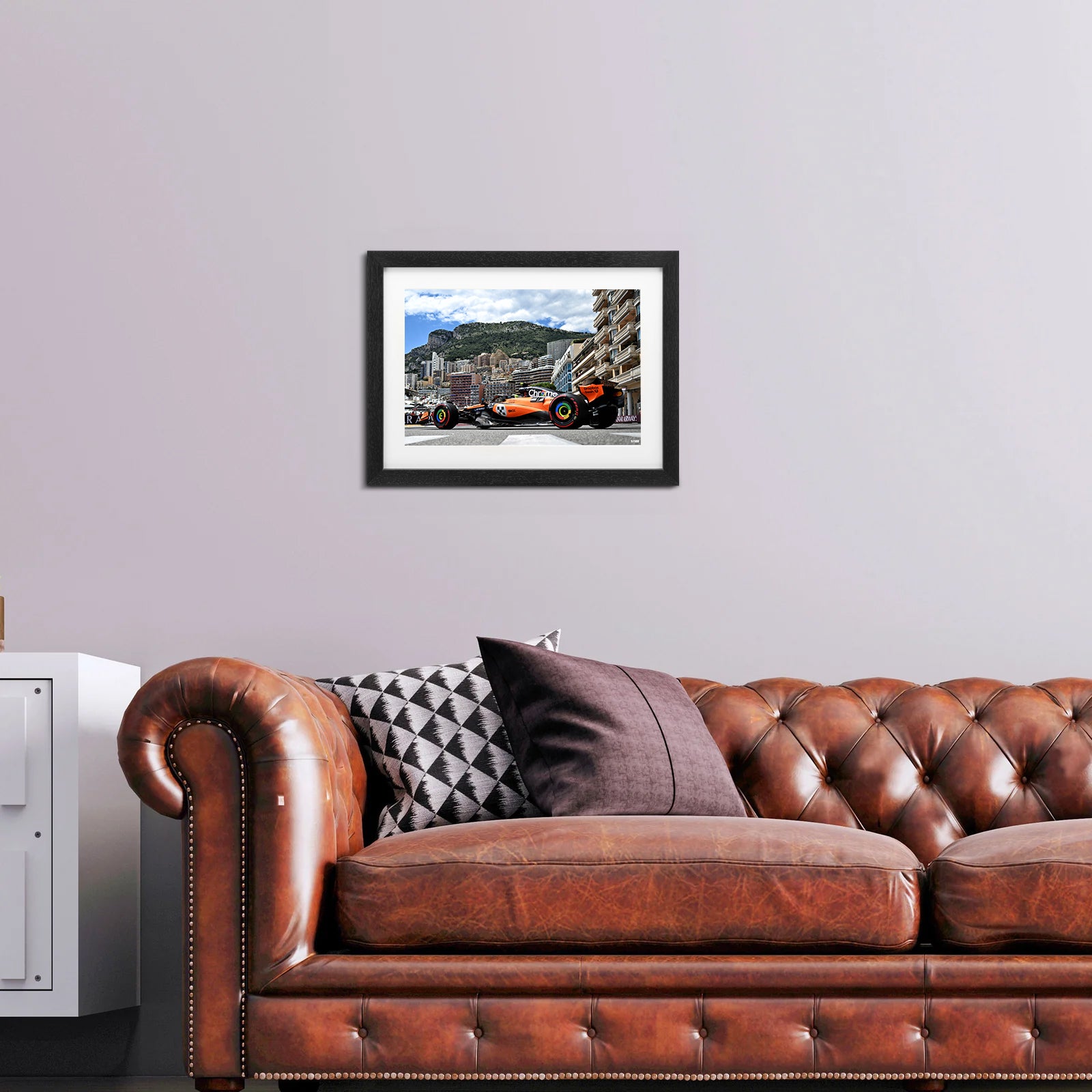 Lando Norris 2025 McLaren Framed Photo - Monaco GP