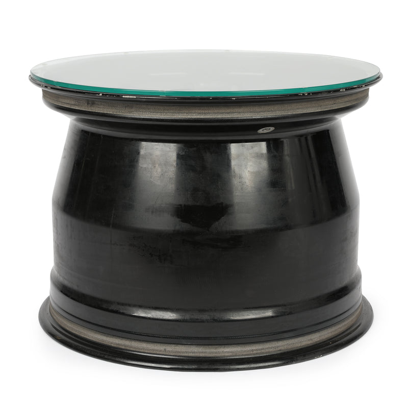 McLaren F1 Team front wheel rim table Lando Norris Australia GP 2025 motorsport furniture display