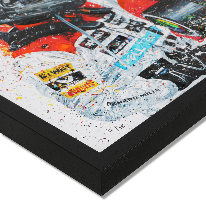 'Lando 2023 Silverstone' Hand Embellished Canvas – David Johnson