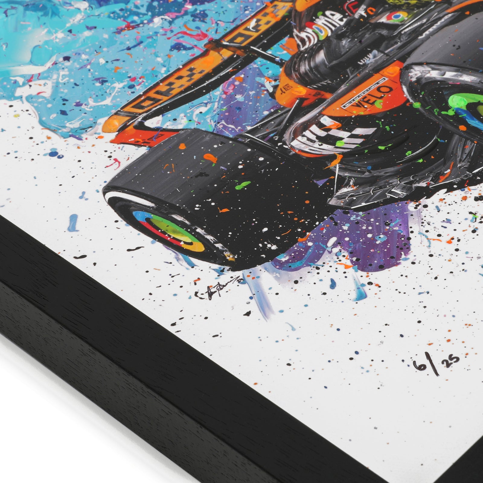 Lando Norris 2024 "First Win" Edition Hand Embellished - David Johnson