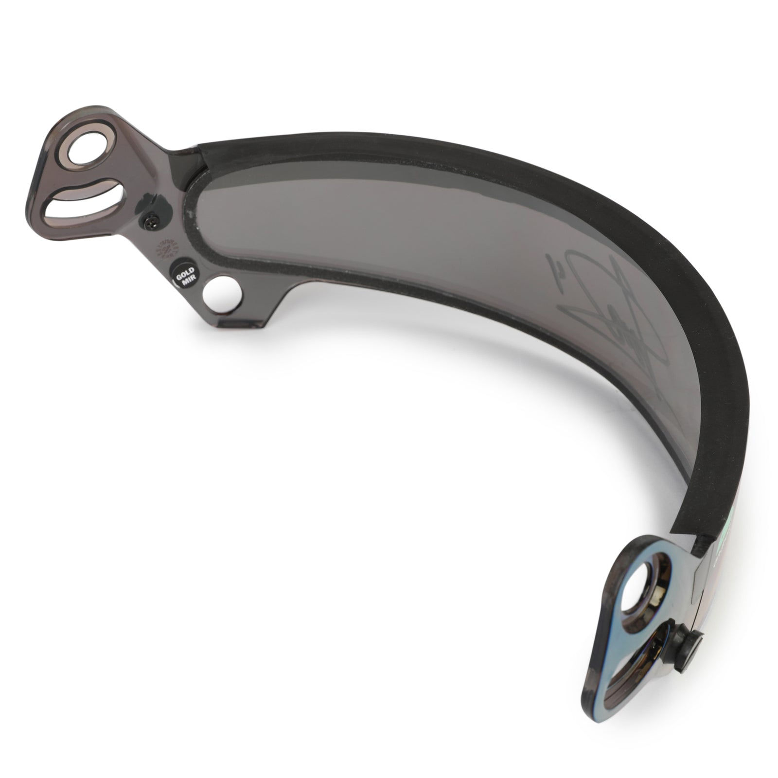 Season Launch LOT 069 - Lando Norris 2022 McLaren F1 Team Signed Helmet Visor - Singapore GP