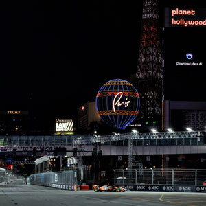 Formula 1 Las Vegas Grand Prix 2027 personalised chequered flag featuring your chosen name