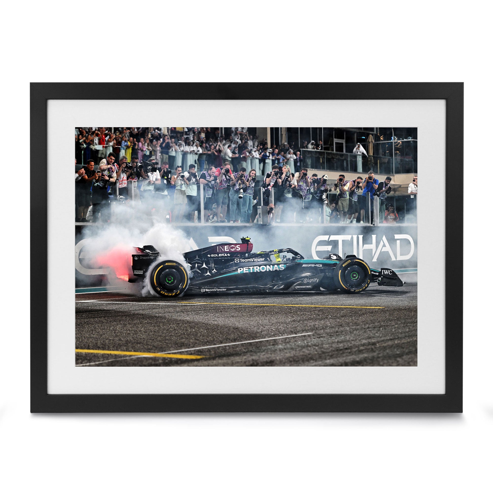 Lewis Hamilton 2024 Mercedes-AMG Print – The Farewell