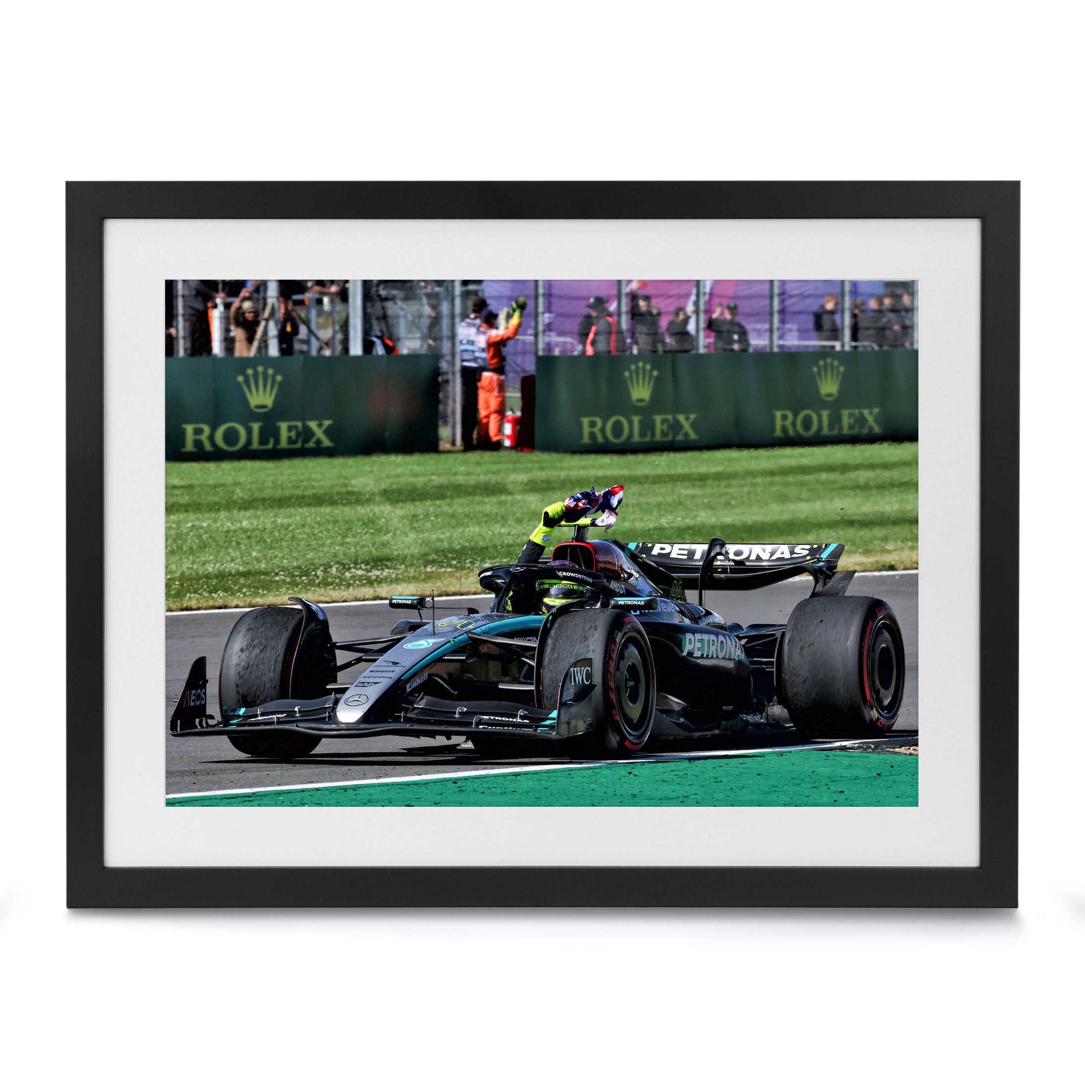 Lewis Hamilton 2024 Mercedes-AMG Petronas F1 Team “Final Tour” Print – British GP