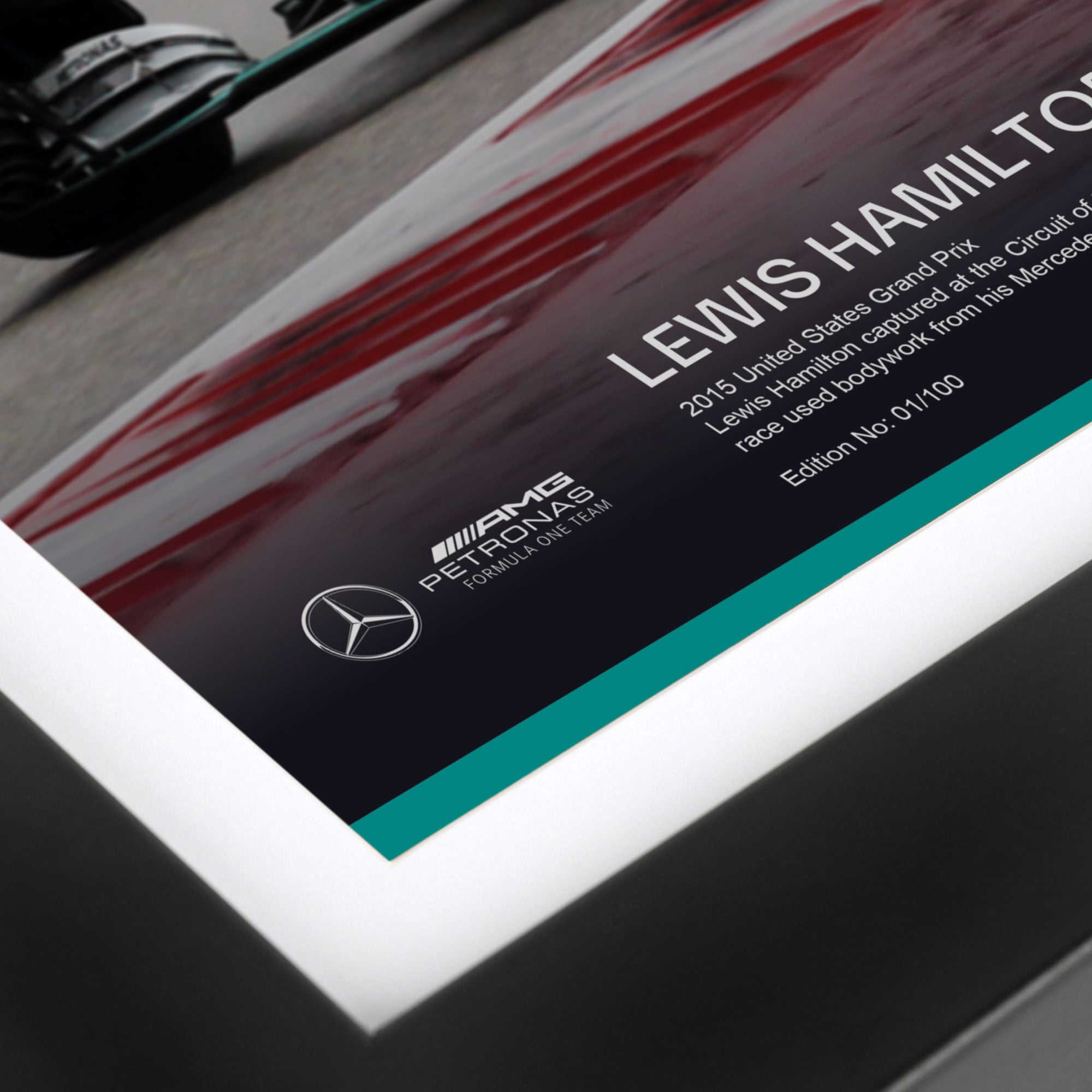 Lewis Hamilton 2015 Bodywork & Photo - United States GP