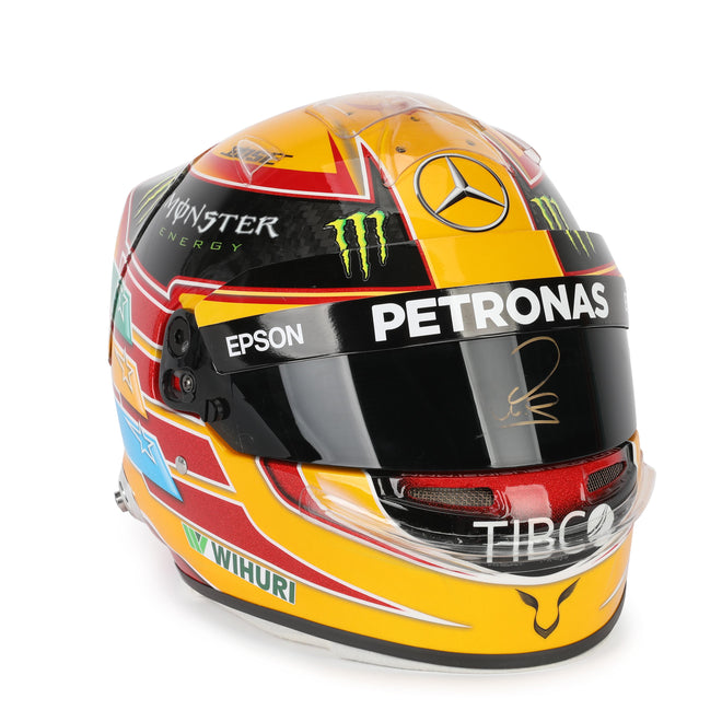Lewis Hamilton 2017 Official Replica Helmet with Signed Visor
