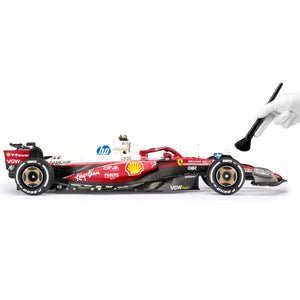 Lewis Hamilton 2025 Ferrari SF-25 1:8 scale model by Amalgam Collection celebrating the Italian Grand Prix collector display