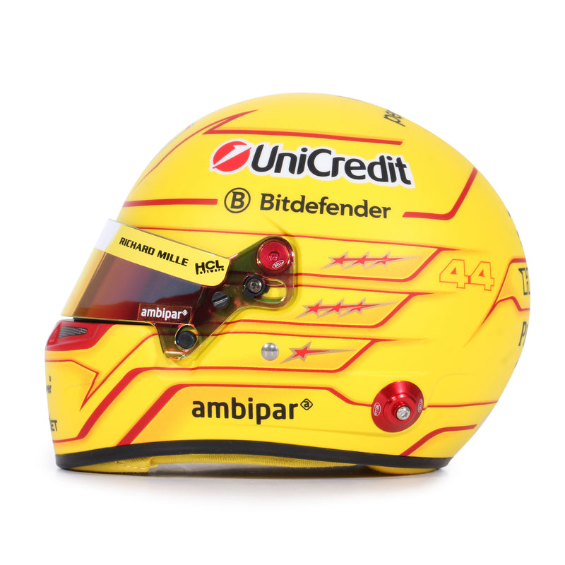 Lewis Hamilton  2025 Season Ferrari 1:2 Scale Helmet