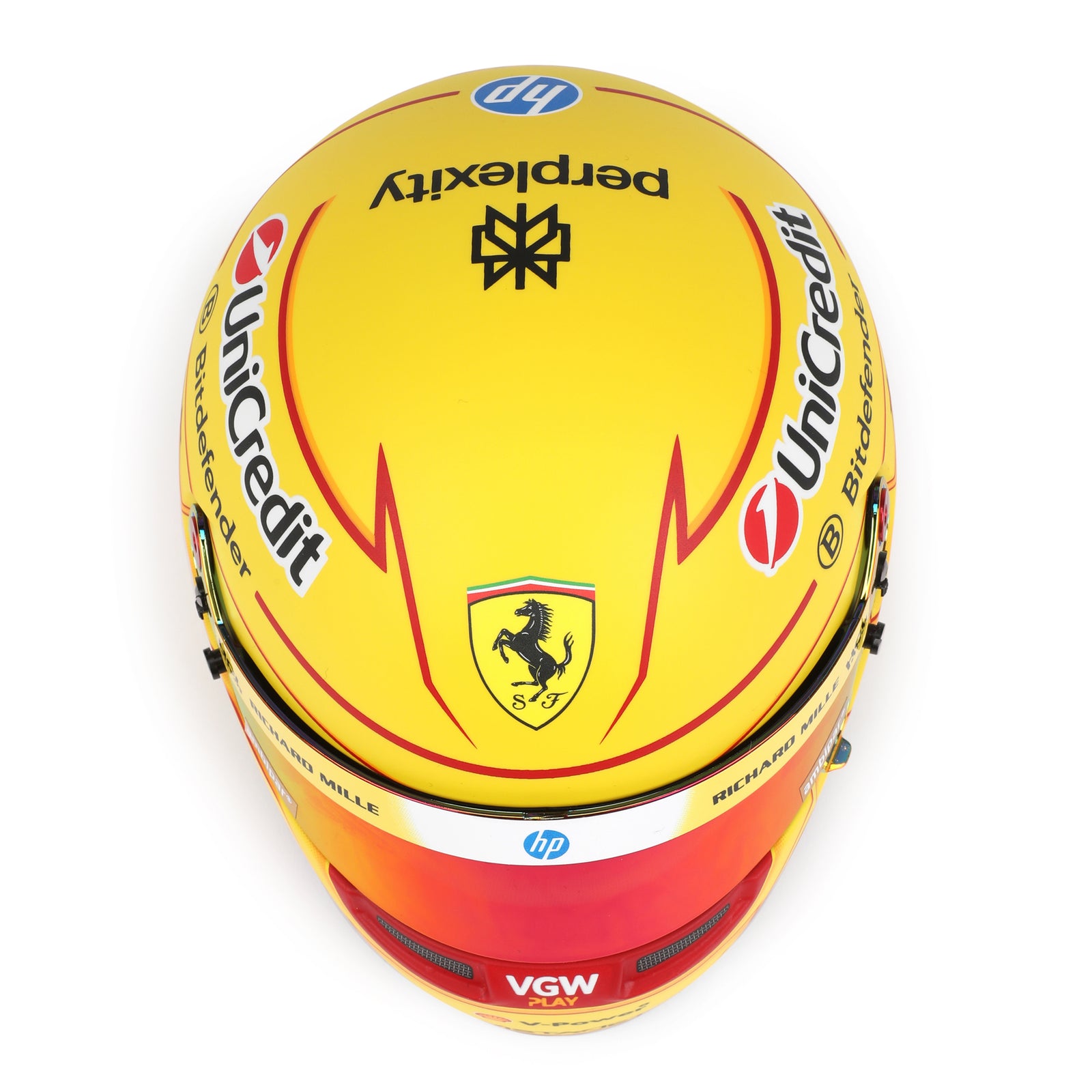 Lewis Hamilton  2025 Season Ferrari 1:2 Scale Helmet