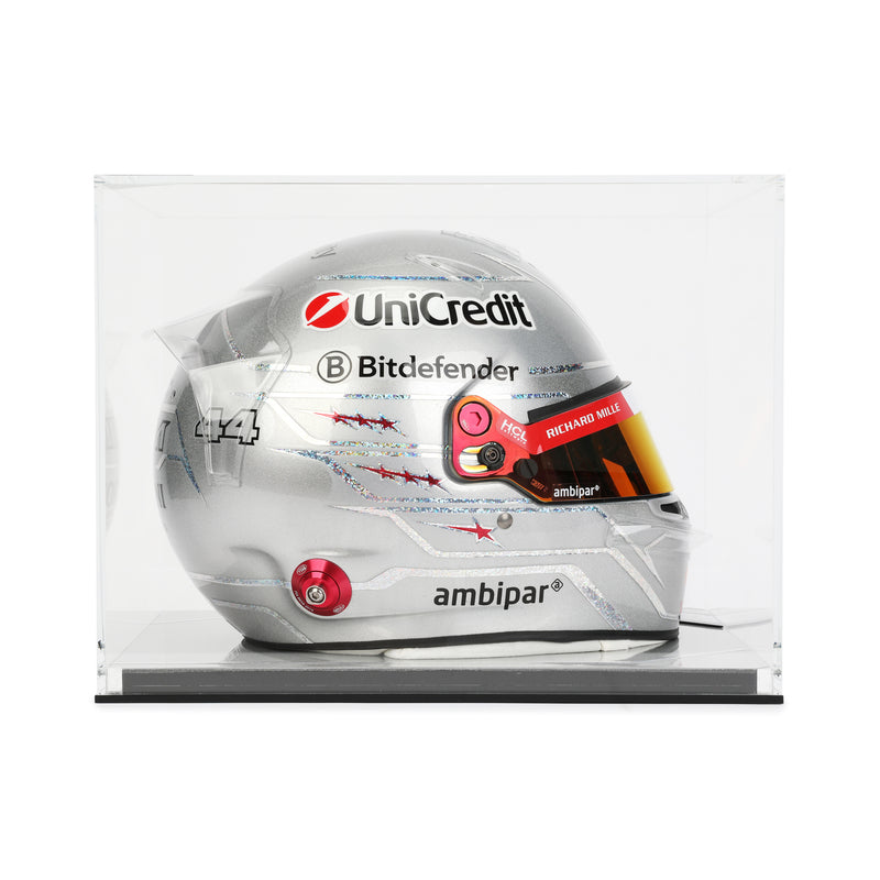 Lewis Hamilton 2025 Replica Ferrari Helmet – Las Vegas GP