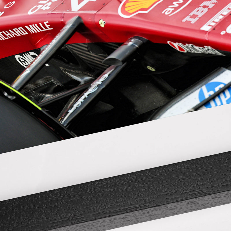 Lewis Hamilton 2025 Ferrari Framed Photo - Brazilian GP