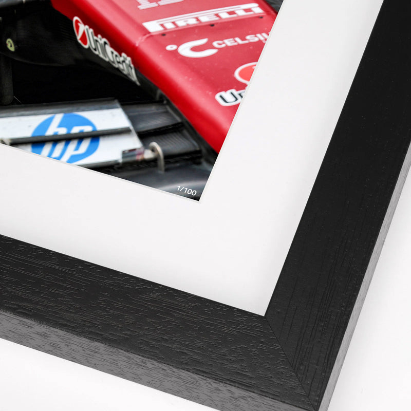 Lewis Hamilton 2025 Ferrari Framed Photo - Brazilian GP