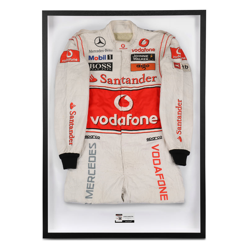 Lewis Hamilton 2010 McLaren F1® Team Race Used Race Suit